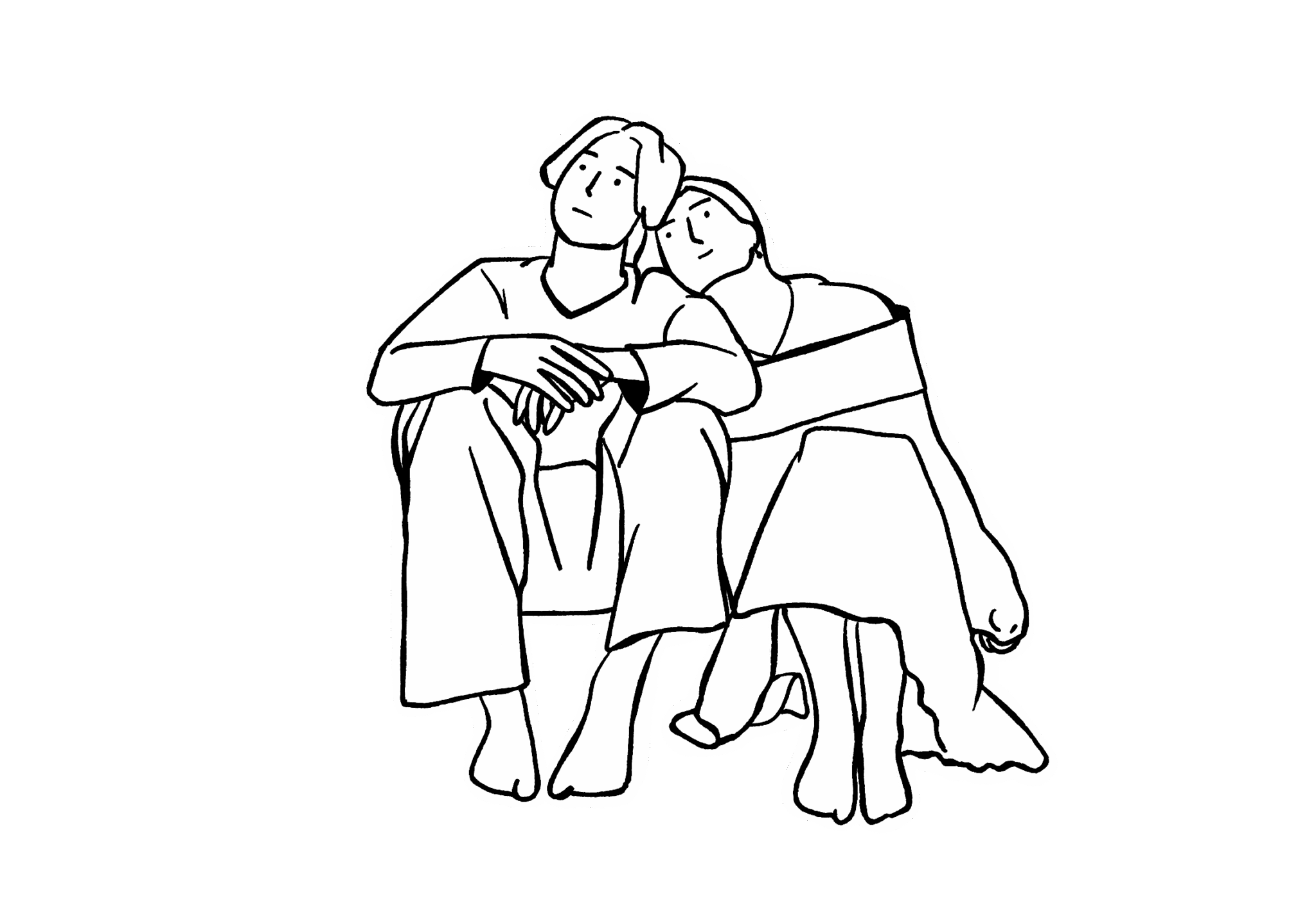 Couple chez conseillière